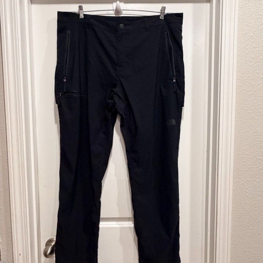 North Face 40x31 Black NF0A7V3B Retrac Tech III Zip Pocket Mens Hiking Pants
